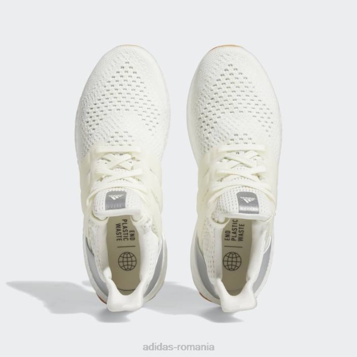 Adidas pantofi eleganti ultraboost 1.0 argintii femei alb/argintiu 2JBN8365