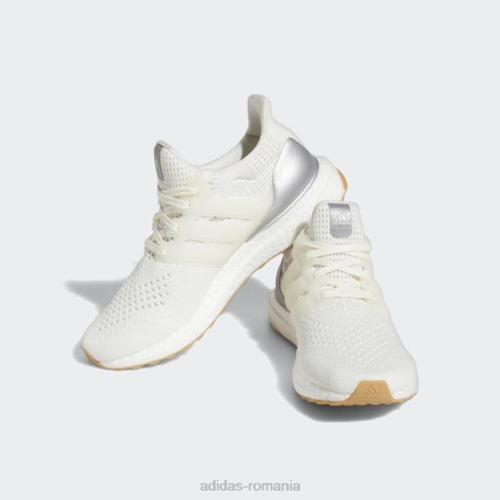 Adidas pantofi eleganti ultraboost 1.0 argintii femei alb/argintiu 2JBN8365