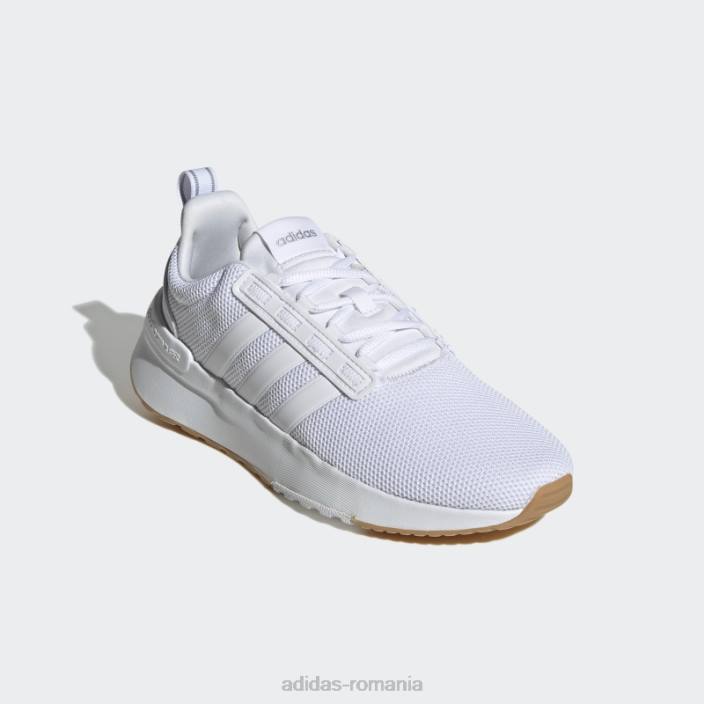 Adidas pantofi fashion racer tr21 alb femei alb/gri 2JBN8360