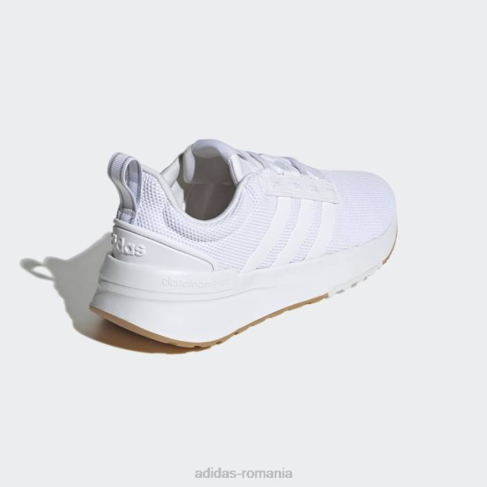 Adidas pantofi fashion racer tr21 alb femei alb/gri 2JBN8360