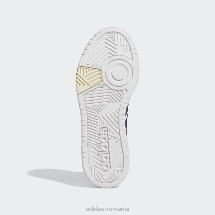 Adidas pantofi hoops 3.0 mid classic alb adidas femei alb/cerneală 2JBN8598