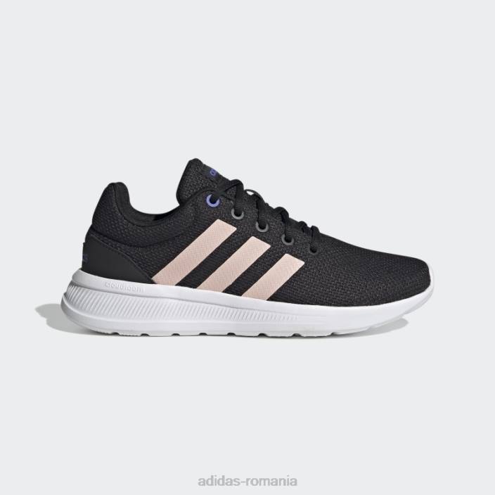 Adidas pantofi lite racer cln 2.0 negri femei negru/roz vapori/cerneală 2JBN8666