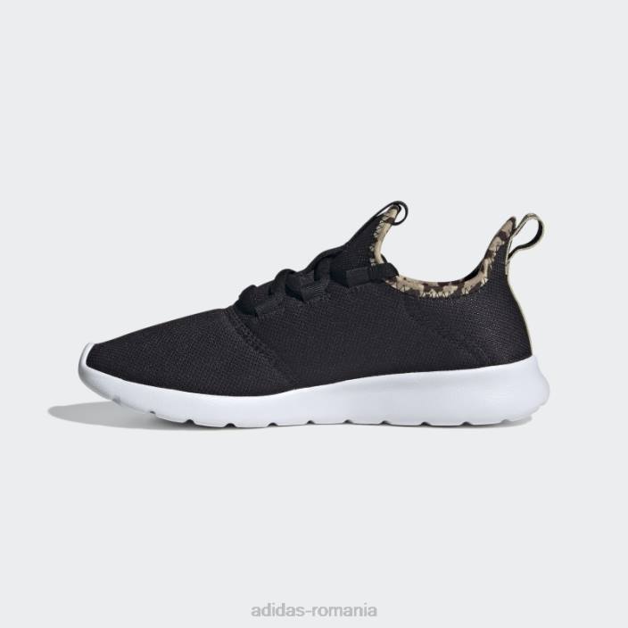 Adidas pantofi negri cloudfoam pure 2.0 femei negru/bej nisipos 2JBN8542