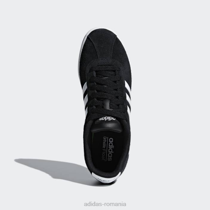 Adidas pantofi negri courtset adidas femei negru/alb/argintiu 2JBN16251