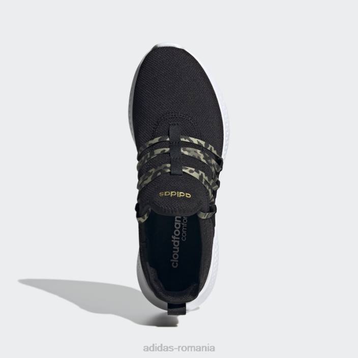 Adidas pantofi negri puremotion adapt 2.0 femei negru/auriu metalic 2JBN8279