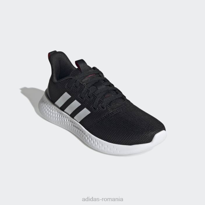 Adidas pantofi negri puremotion adidas femei negru/alb/magenta real 2JBN2109