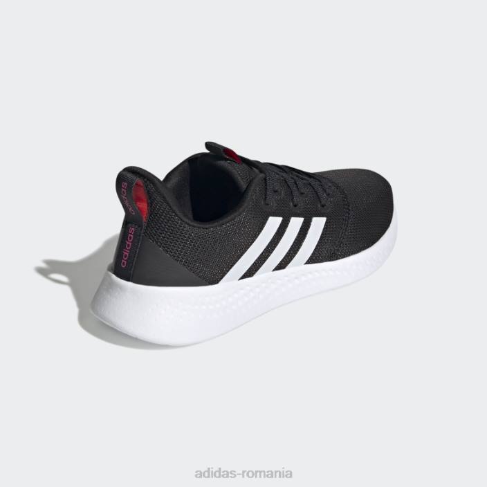 Adidas pantofi negri puremotion adidas femei negru/alb/magenta real 2JBN2109