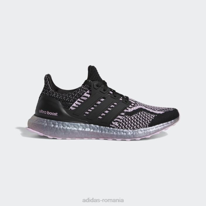 Adidas pantofi negri ultraboost 5.0 dna running sportswear lifestyle femei negru/roz/liliac 2JBN8530