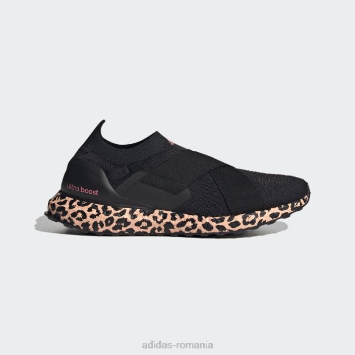 Adidas pantofi negri ultraboost slip-on DNA femei negru/roz strălucitor 2JBN16270