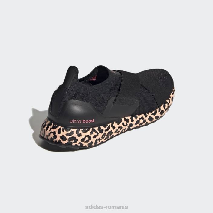 Adidas pantofi negri ultraboost slip-on DNA femei negru/roz strălucitor 2JBN16270