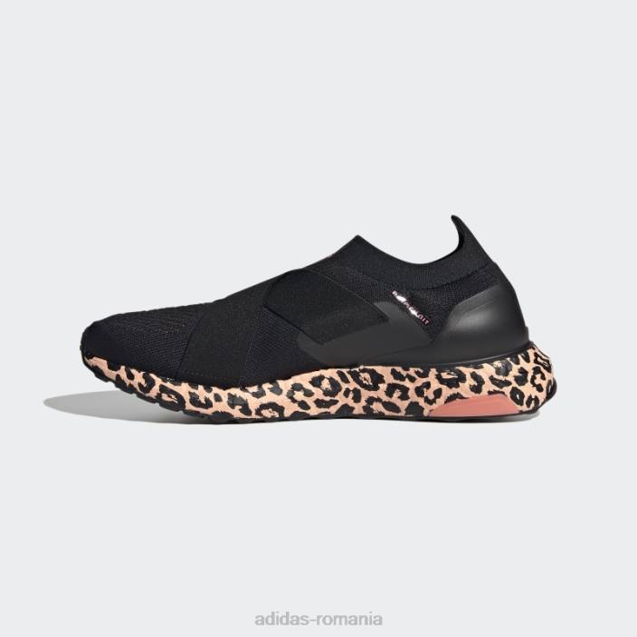 Adidas pantofi negri ultraboost slip-on DNA femei negru/roz strălucitor 2JBN16270