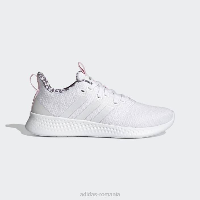 Adidas pantofi puremotion alb adidas femei alb/roz 2JBN2106