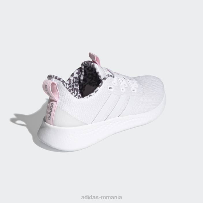 Adidas pantofi puremotion alb adidas femei alb/roz 2JBN2106