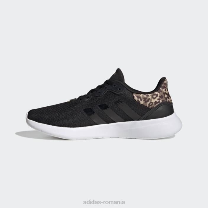 Adidas pantofi qt racer 3.0 aurii metalic femei negru/auriu metalic 2JBN8575