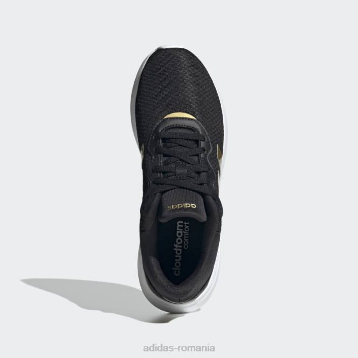 Adidas pantofi qt racer 3.0 auriu mat femei negru/auriu mat/alb 2JBN8527