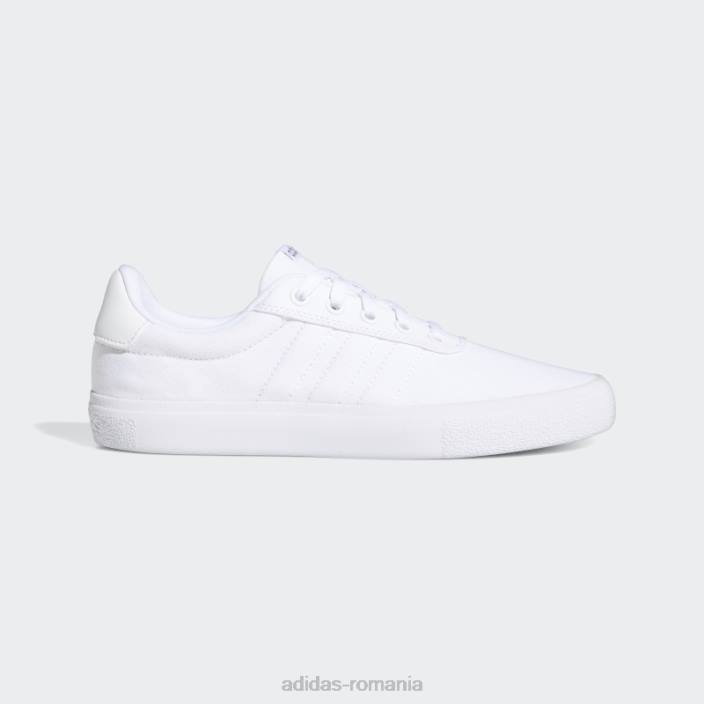Adidas pantofi skateboard vulc raid3r alb adidas femei alb/argintiu 2JBN8586