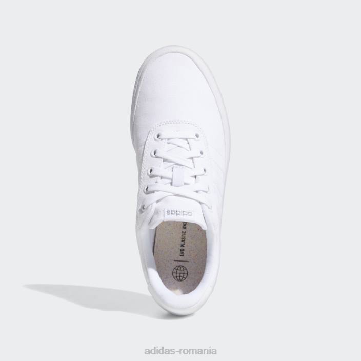 Adidas pantofi skateboard vulc raid3r alb adidas femei alb/argintiu 2JBN8586