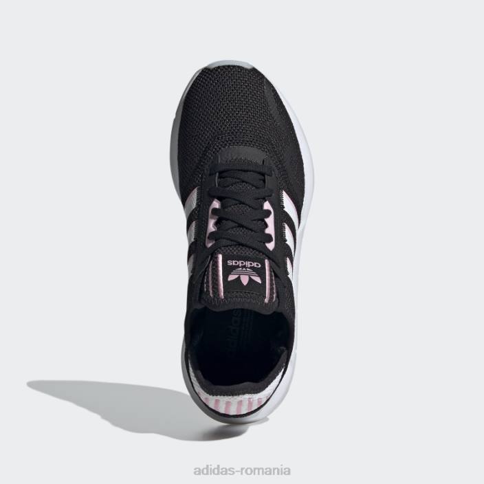 Adidas pantofi swift run x negri adidas femei negru/alb/roz adevărat 2JBN16218