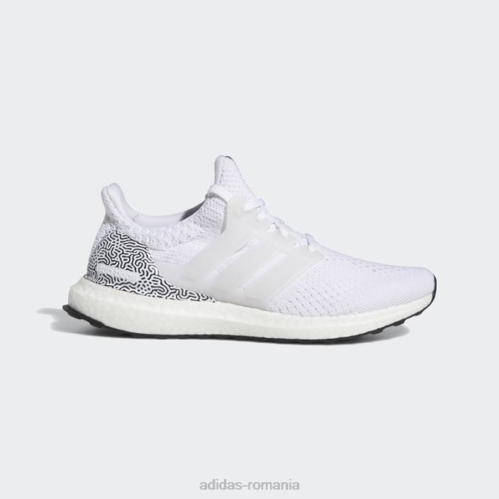 Adidas pantofi ultraboost dna albi femei alb negru 2JBN8534