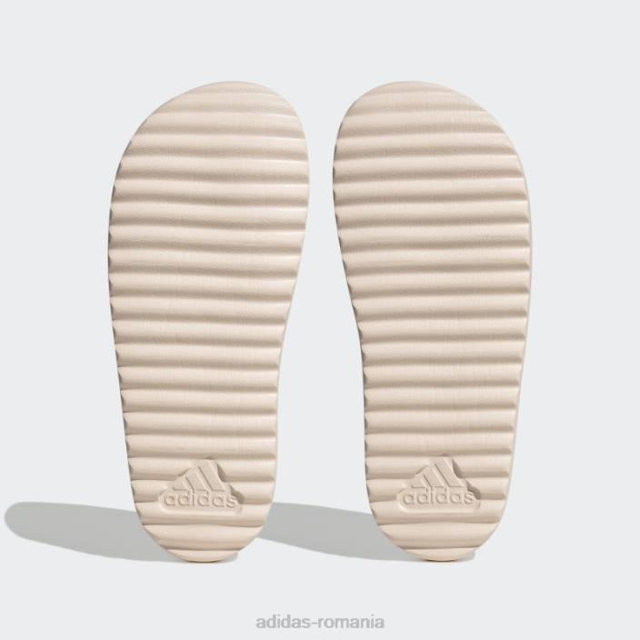 Adidas platforma adilette tobogane quartz femei quartz/beam pink/taupe met 2JBN8462