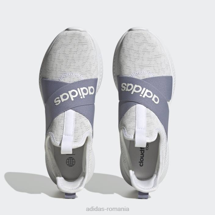 Adidas puremotion adapt pantofi albi femei alb/violet argintiu/metalic 2JBN8558