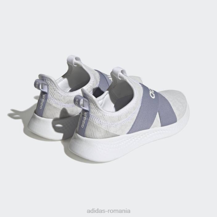 Adidas puremotion adapt pantofi albi femei alb/violet argintiu/metalic 2JBN8558