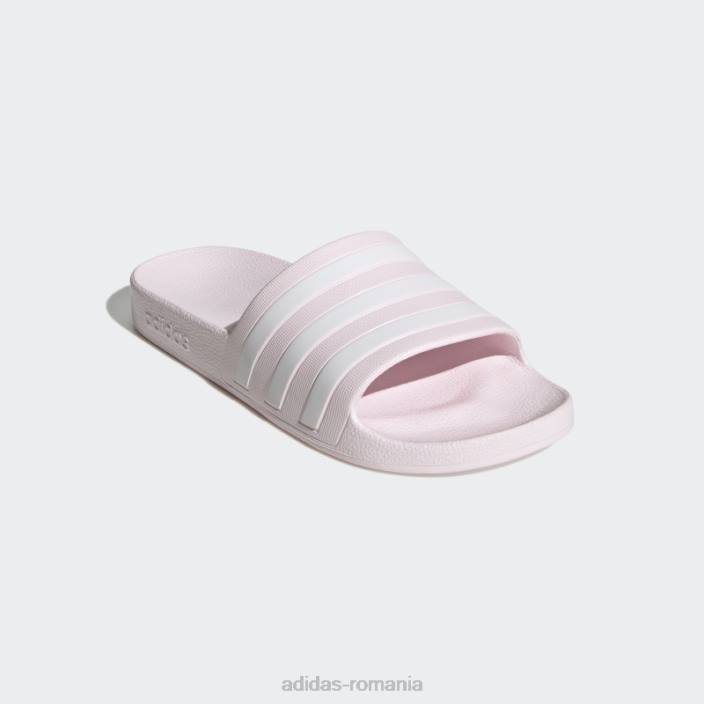 Adidas sandale adilette aqua roz femei roz/alb 2JBN1990