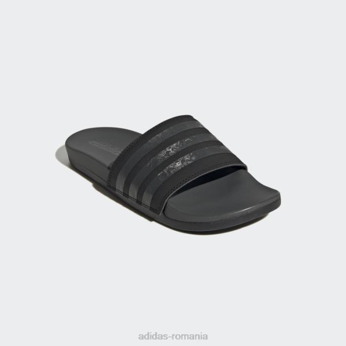 Adidas sandale adilette comfort negru/gri femei gri inchis 2JBN8621