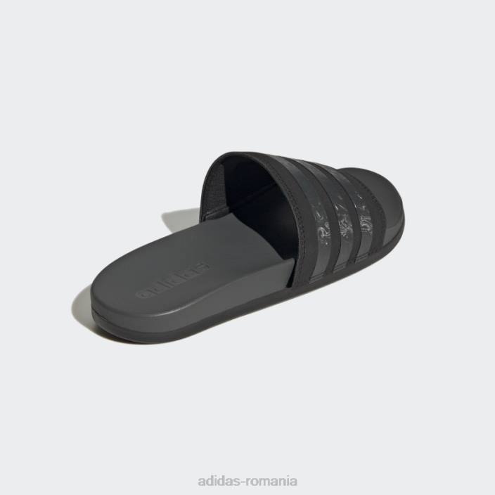 Adidas sandale adilette comfort negru/gri femei gri inchis 2JBN8621