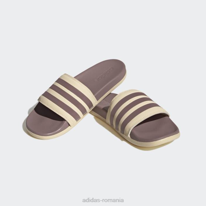 Adidas sandale adilette confort nisip adidas femei nisip/violet 2JBN8502