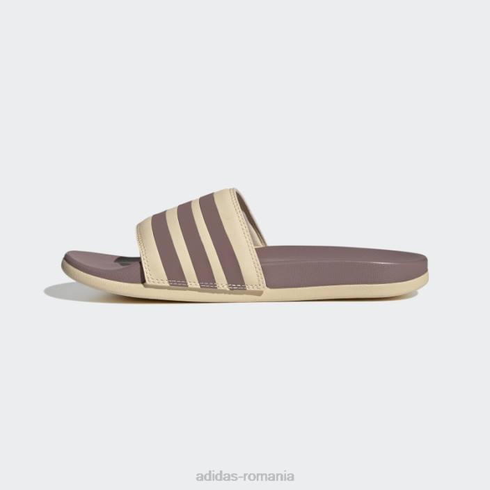 Adidas sandale adilette confort nisip adidas femei nisip/violet 2JBN8502