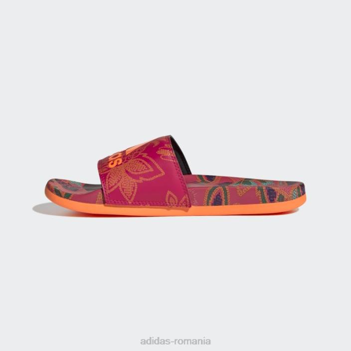 Adidas sandale confort adilette portocalii femei portocala/bocadă 2JBN8669