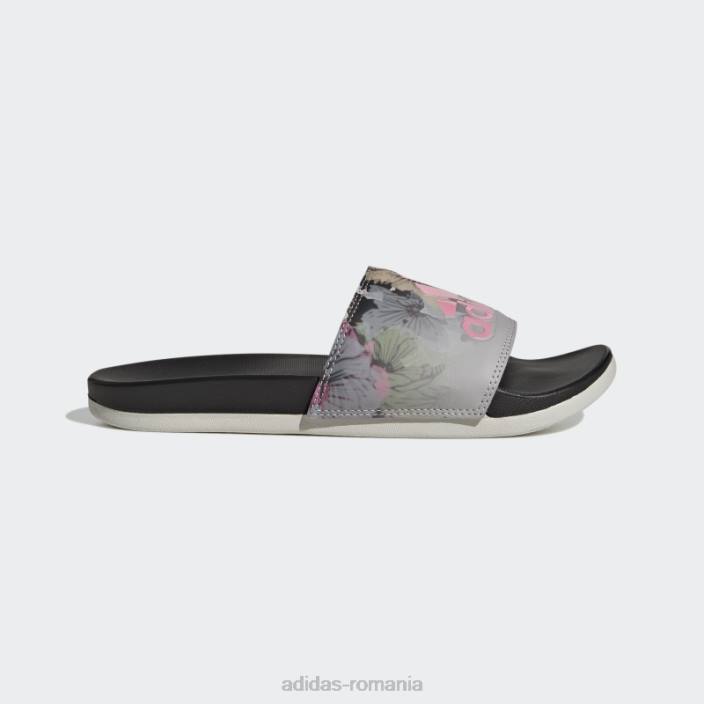 Adidas sandale de confort adilette gri adidas femei gri/roz/negru 2JBN16197