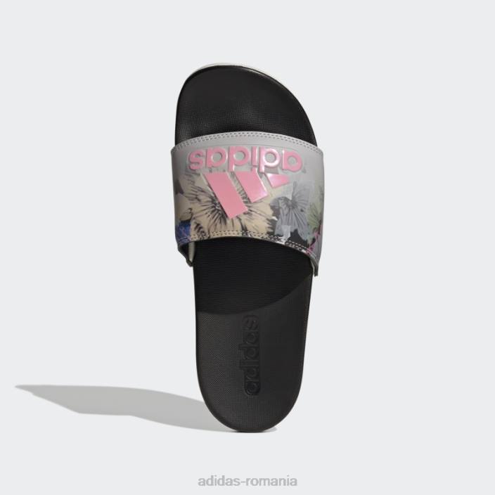 Adidas sandale de confort adilette gri adidas femei gri/roz/negru 2JBN16197