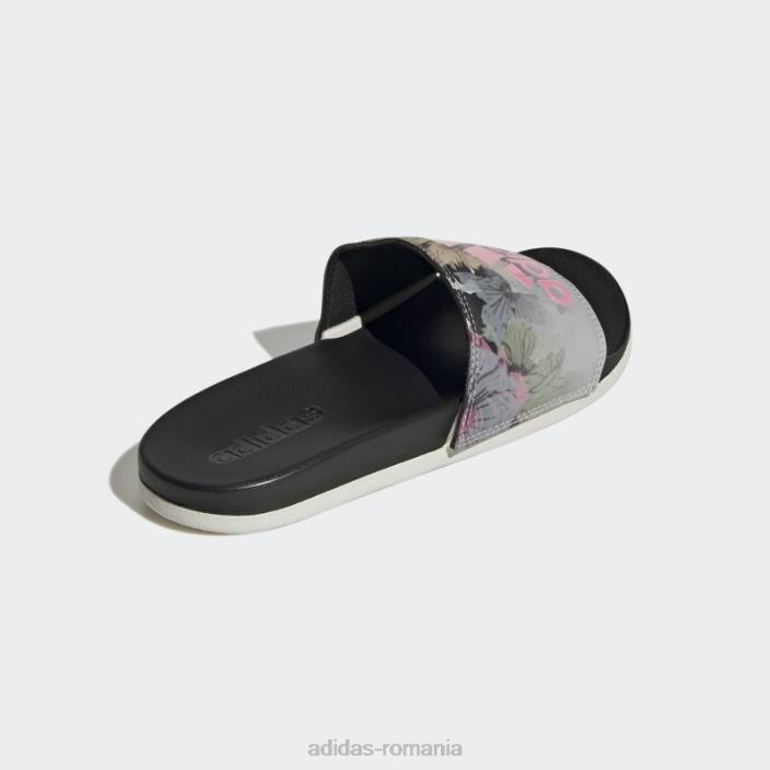 Adidas sandale de confort adilette gri adidas femei gri/roz/negru 2JBN16197