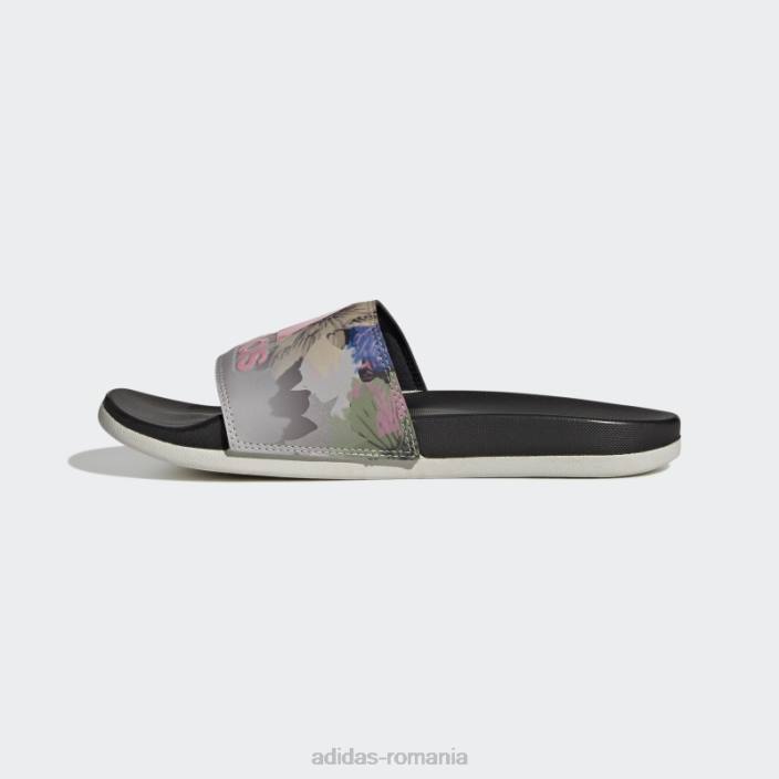 Adidas sandale de confort adilette gri adidas femei gri/roz/negru 2JBN16197