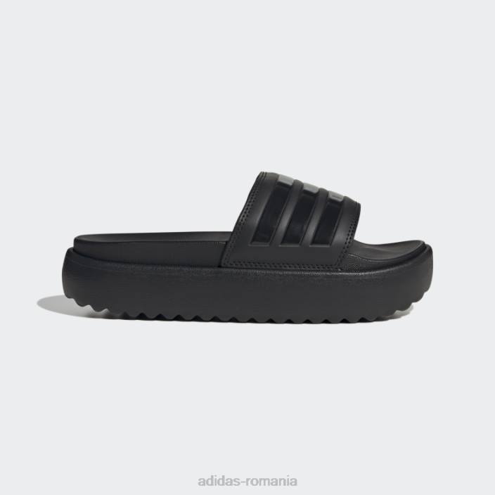 Adidas sandale negru adilette platformă adidas femei negru 2JBN8379