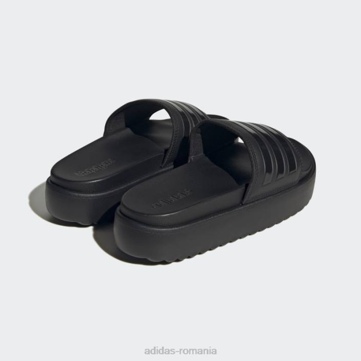 Adidas sandale negru adilette platformă adidas femei negru 2JBN8379