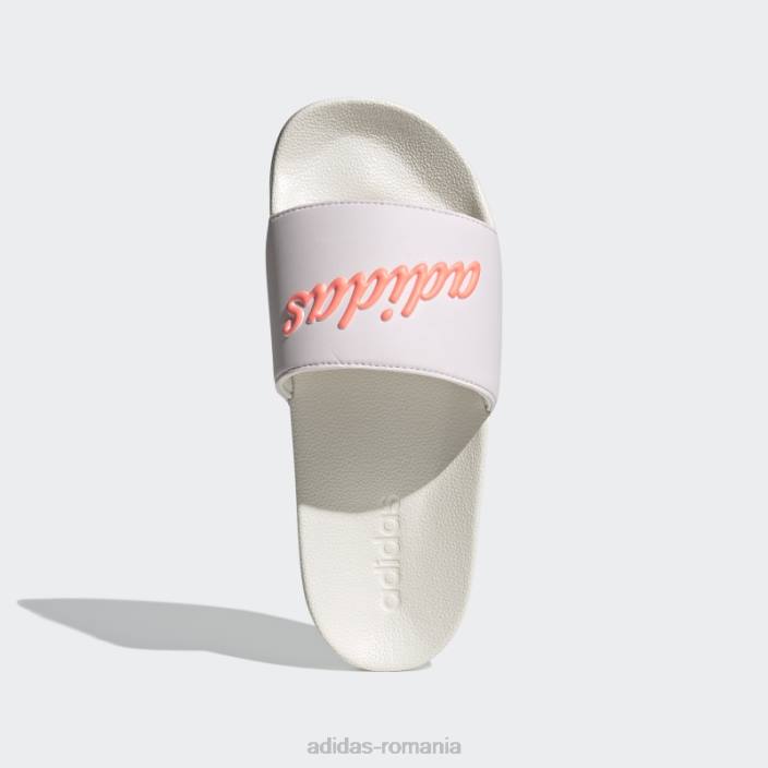 Adidas tobogane de dus adilette roz femei roz/roșu acid/alb 2JBN2053
