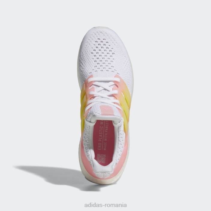 Adidas ultraboost 5.0 dna alergare sport îmbrăcăminte lifestyle pantofi roz fascicul femei alb/roz fascicul 2JBN8438