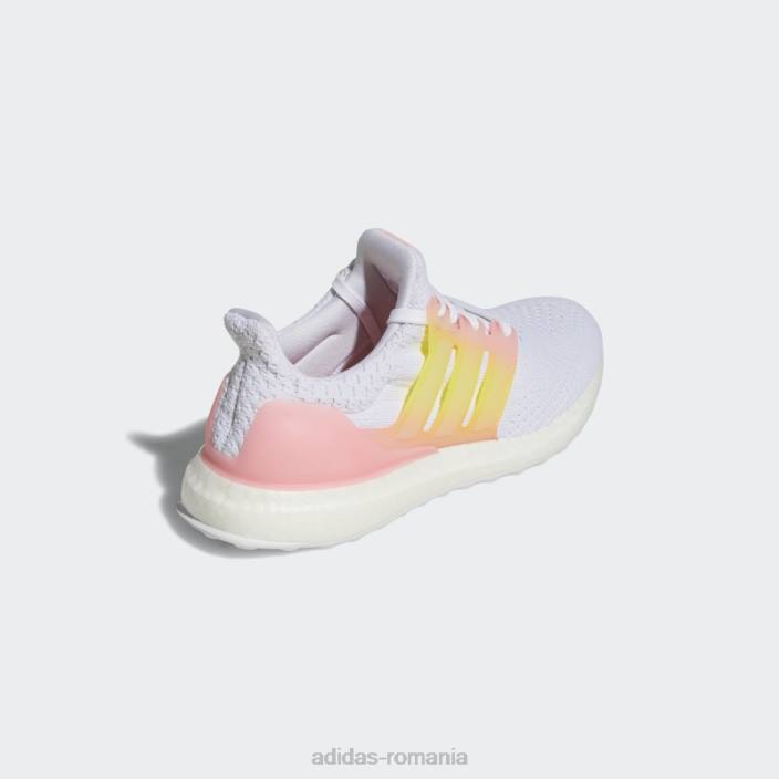 Adidas ultraboost 5.0 dna alergare sport îmbrăcăminte lifestyle pantofi roz fascicul femei alb/roz fascicul 2JBN8438