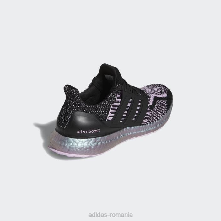 Adidas ultraboost 5.0 dna running sportswear lifestyle pantofi negri femei negru/roz/liliac 2JBN2168