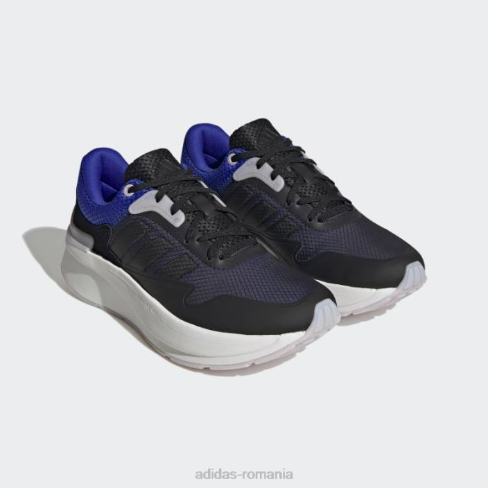Adidas znchill lightmotion+ pantofi pentru adulți negri femei negru/alb/albastru 2JBN8696