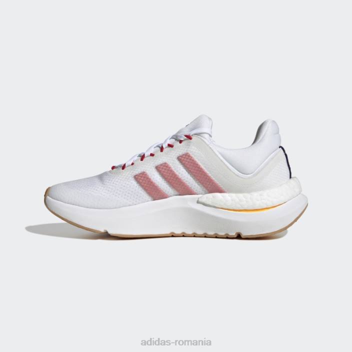 Adidas znsara pantofi albi femei alb/stacojiu/albastru victorie 2JBN16147