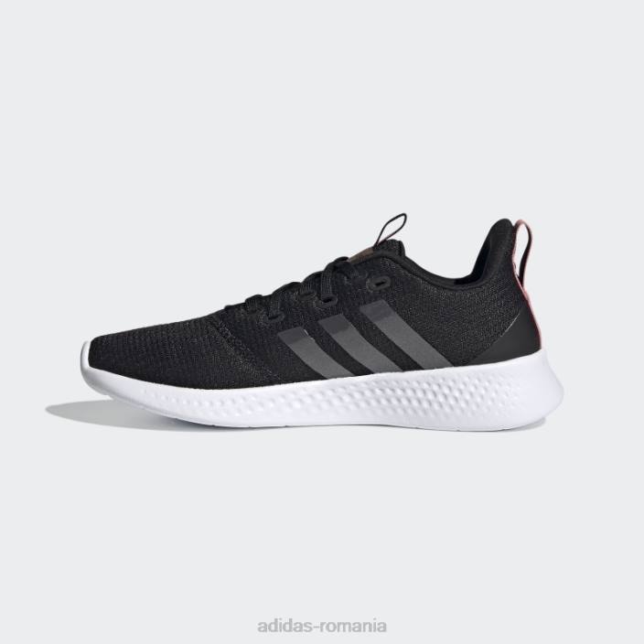 Adidas pantofi puremotion gri femei negru/gri/super pop 2JBN8548