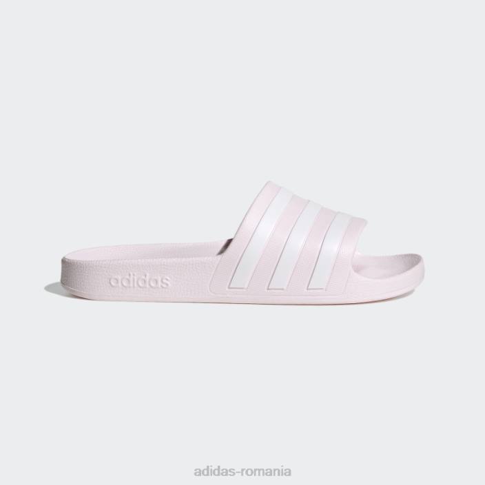 Adidas sandale adilette aqua roz femei roz/alb 2JBN8636