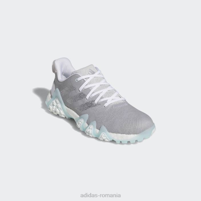 Adidas blue codechaos 22 pantofi fără vârfuri modă femei gri/argintiu/albastru 2JBN8779