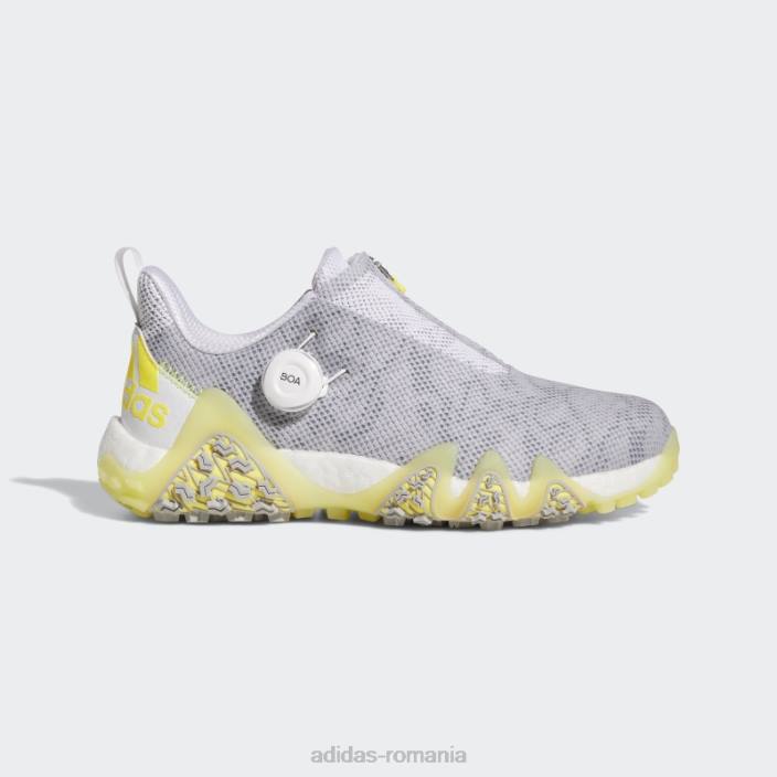 Adidas codechaos 22 boa pantofi fără vârfuri alb adidas femei alb/galben/argintiu 2JBN8730