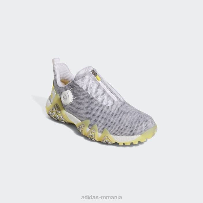 Adidas codechaos 22 boa pantofi fără vârfuri alb adidas femei alb/galben/argintiu 2JBN8730