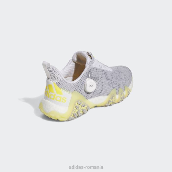 Adidas codechaos 22 boa pantofi fără vârfuri alb adidas femei alb/galben/argintiu 2JBN8730